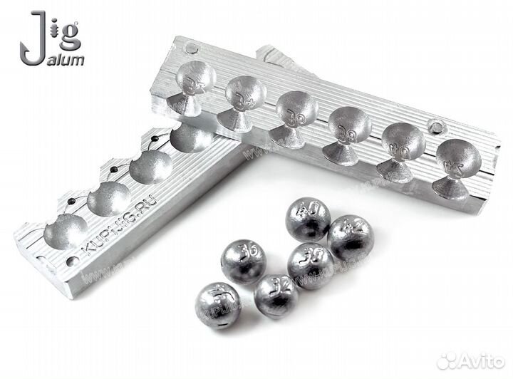 Форма для литья грузил 