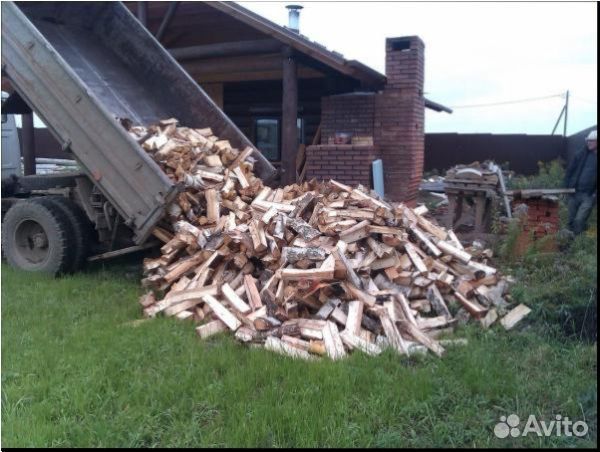 Дрова березовые колотые