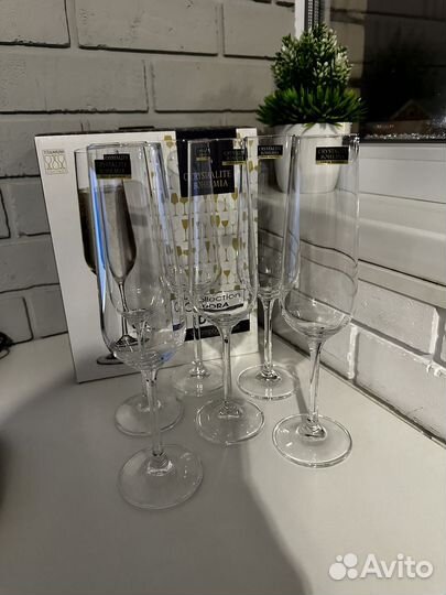 Бокалы для шампанского bohemia