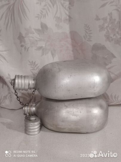 Фляжки из алюминия 2шт