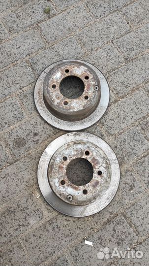 Диски тормозные задние mitsubishi lancer 10 asx