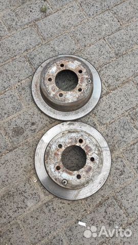 Диски тормозные задние mitsubishi lancer 10 asx