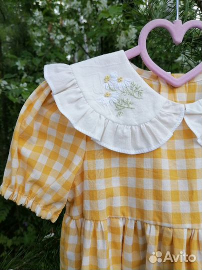 Детское платье, ручной работы