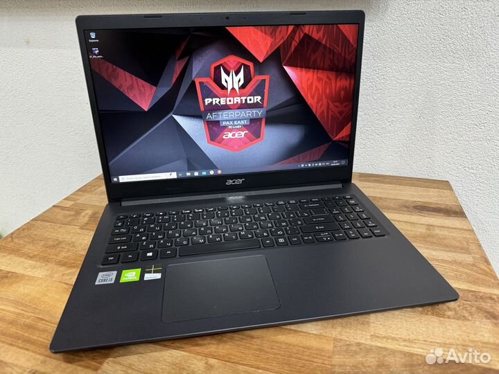 2023 игровой Acer i3-1005G1 8Gb MX330 SSD+1000 FHD