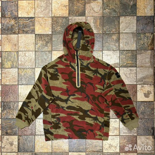 Stone island camo шерпа