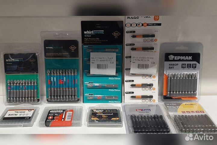 Биты для шуруповерта