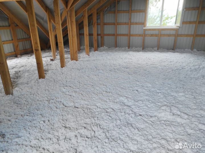 Утепление деревянного дома