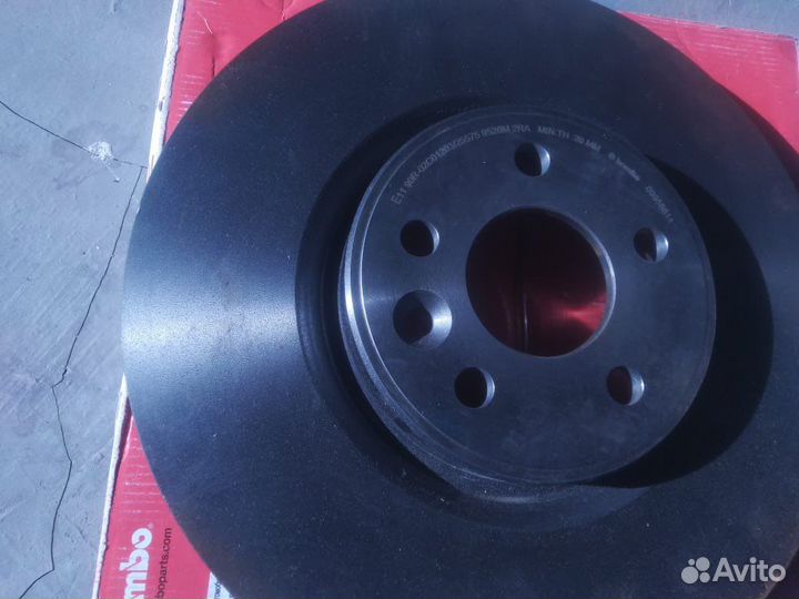 Диски тормозные, volvo