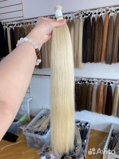 Наращивание натуральных волос, загущение волос