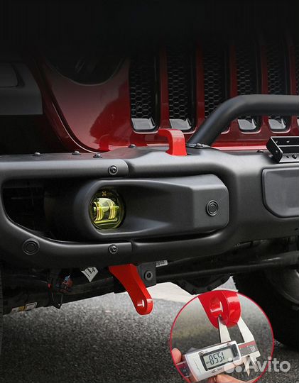 Передний бампер Jeep Wrangler Gladiator силовой