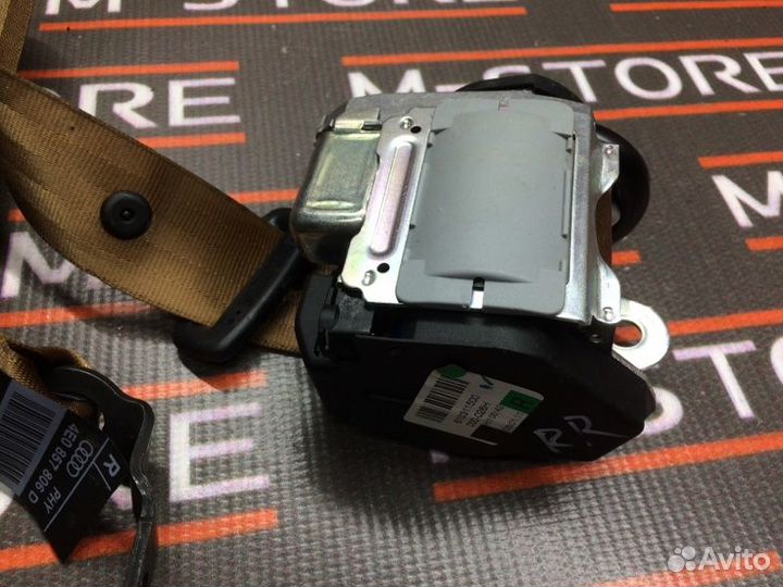 Ремень безопасности задний правый Audi A8 4E/D3