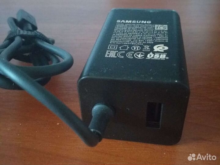 Быстрая зарядка samsung 65W