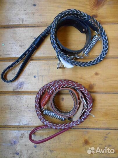 Короткий поводок с ошейником, водилка для собак