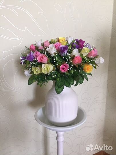 Подставка для цветов, декор