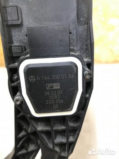 Педаль газа Mercedes-Benz M-Класс W164 2007