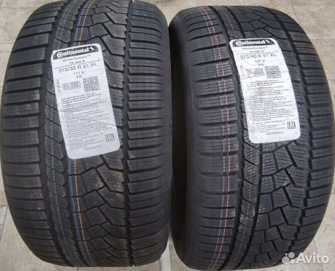 Continental ContiWinterContact TS 860S 275/40 R21 и 315/35 R21 111V