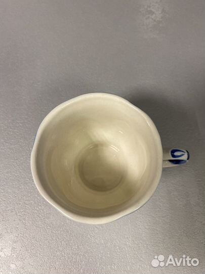 Гжель чашка новая