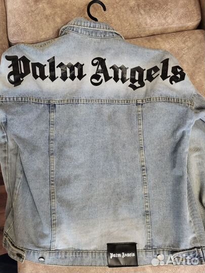 Джинсовая куртка palm angels