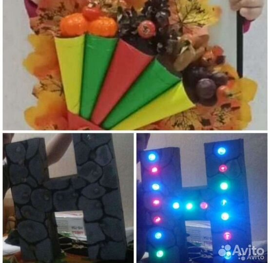 Поделки для сада и школы