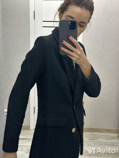 Твидовый пиджак Reserved