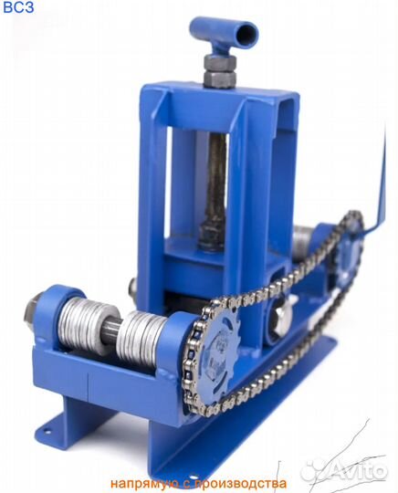 Трубогиб для профильной трубы Цепной