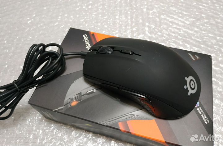 Мышка игровая SteelSeries Rival 100 черная