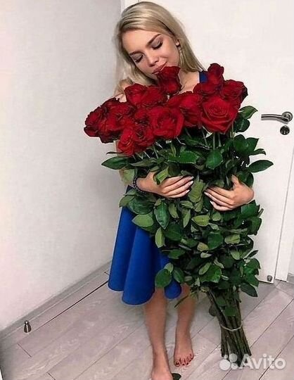 Высокие розы Гигантские розы Доставка цветов