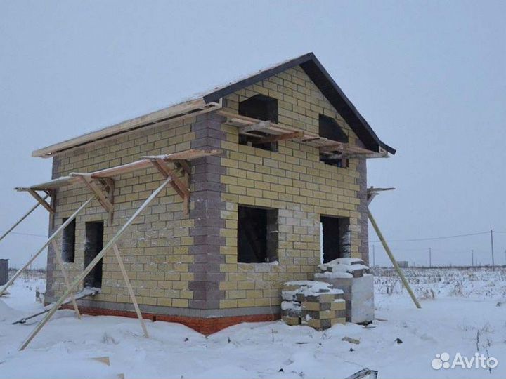 Арболитовые блоки с облицовкой