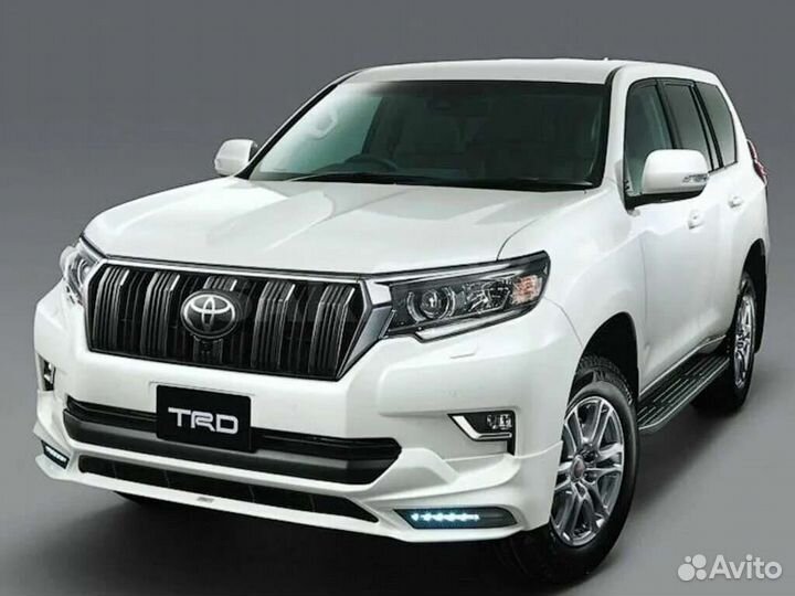 Обвес TRD белый Land Cruiser Prado 150 TY2018