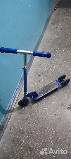 Самокат детский трехколесный бу