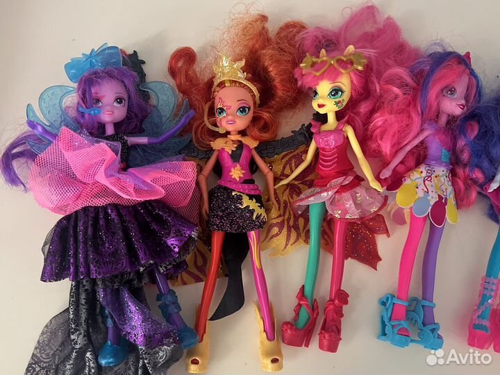 My Little Pony equestria girls(куклы эквестрия)