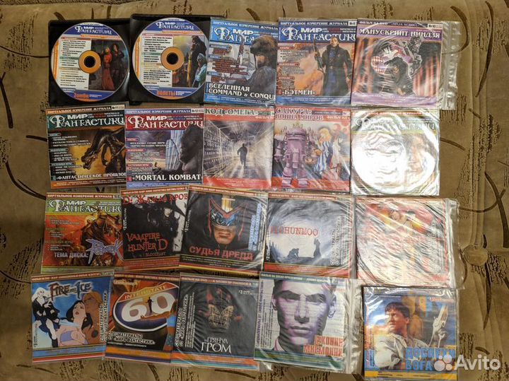 Журналы Мир Фантастики с дисками и постерами