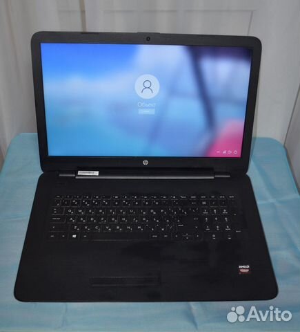 Ноутбук 17 дюймов HP TPN-W122 купить в Москве | Электроника | Авито