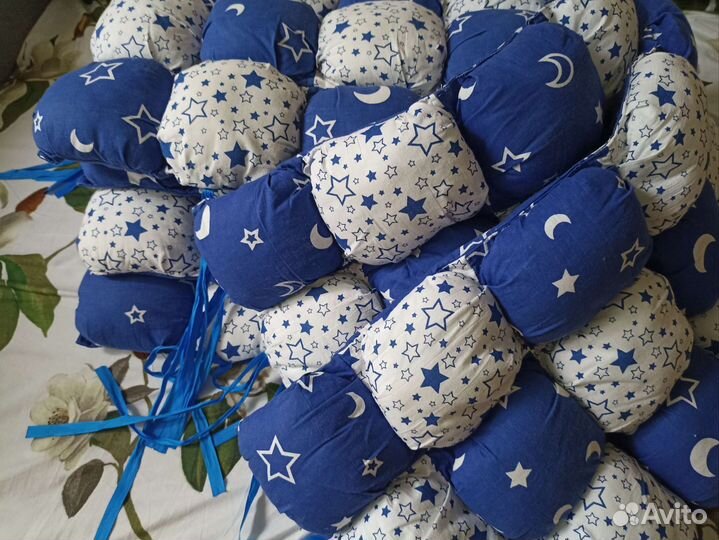 Бортики в детскую кроватку