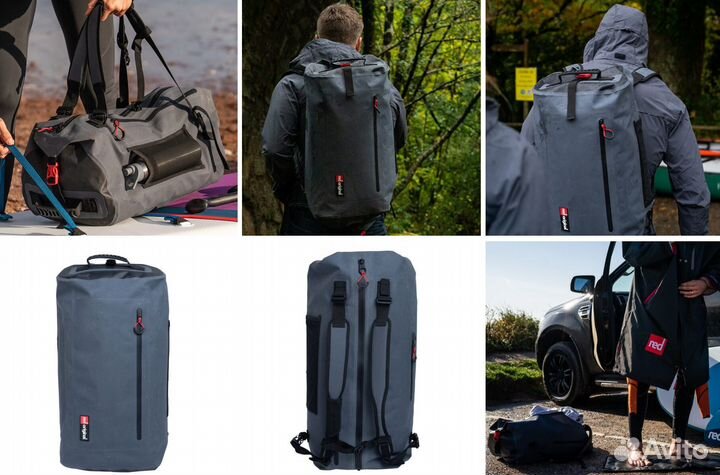 Сумка-рюкзак герметичная RED original 60 литров