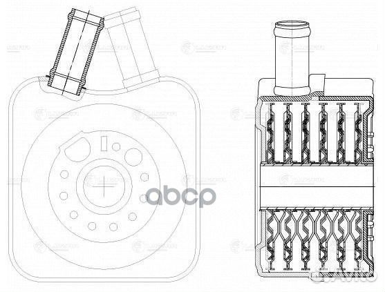 Радиатор масляный LOc 1802 luzar