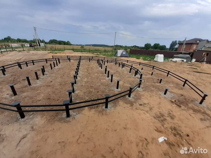 Винтовые сваи под ключ / Фундамент за 1 день