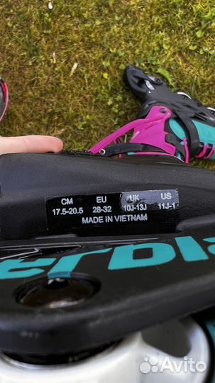 Ролики rollerblade детские 28-32