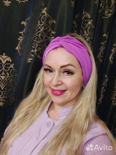 Повязка на голову женская