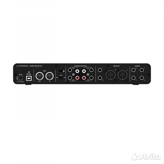 Behringer UMC404HD Аудио/midi-интерфейс 4x4 USB