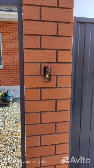 Установка Видеодомофона в частный дом/коттедж