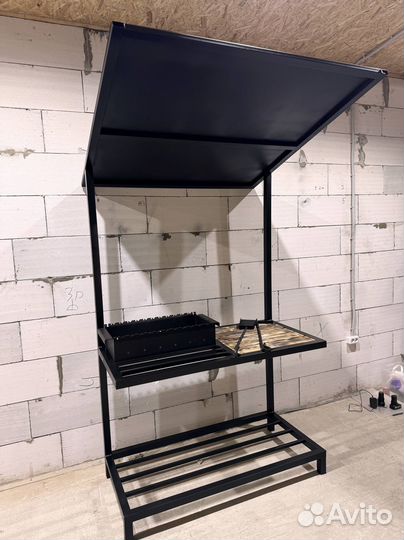 Мангал Loft с крышей