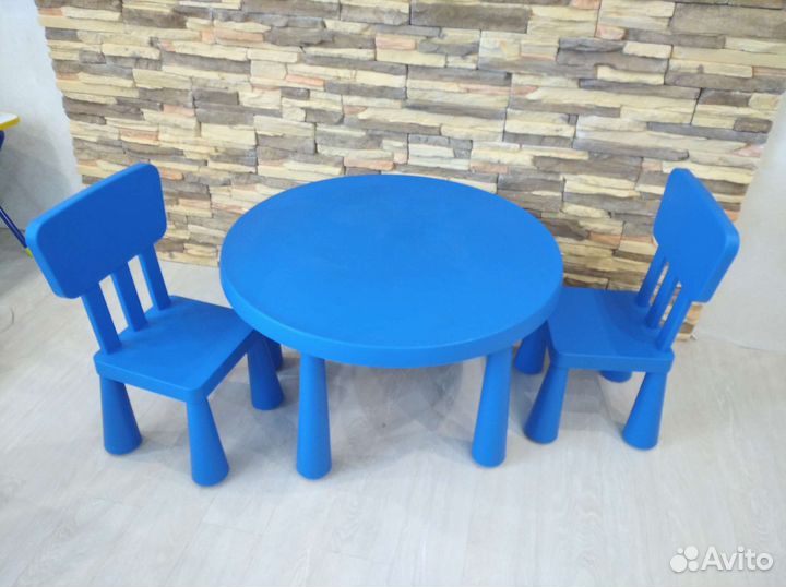 Детский стол и стул маммут