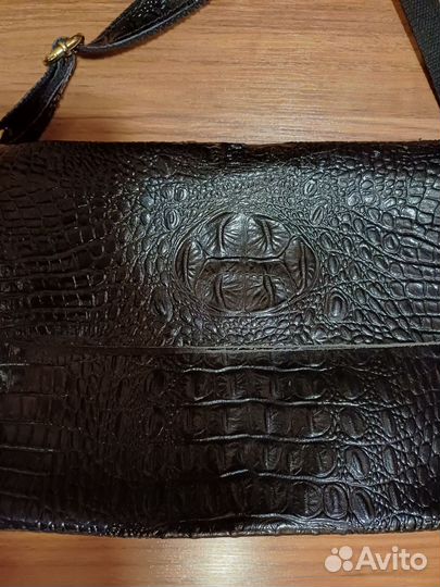 Сумка женская натуральная кожа под рептилию