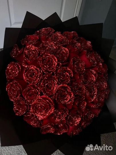 Букет из атласных лент