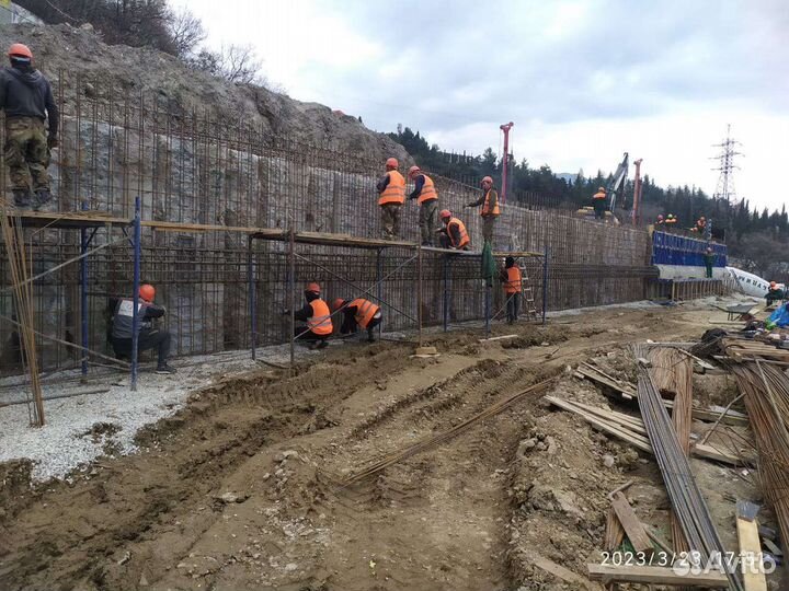 Работа монолитчики