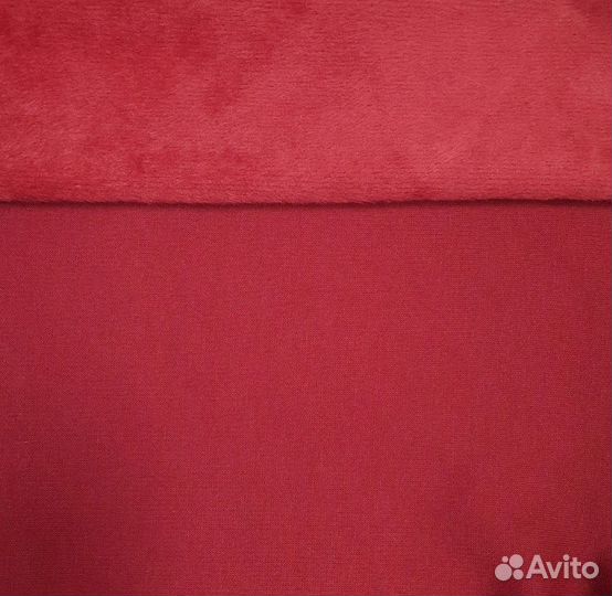 Ткань отрез футер - велюр