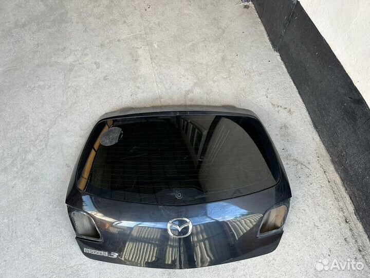 Крышка багажника mazda 3 bk хэтчбек