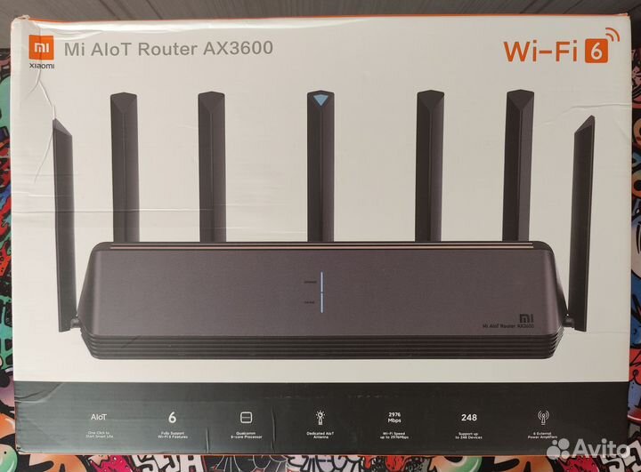 Wi-Fi роутер Xiaomi Mi AIoT Router AX3600