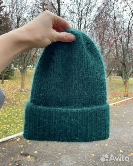 Зимняя шапка пух норки